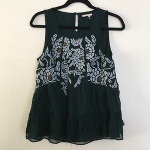 Anthropologie Peplum Top